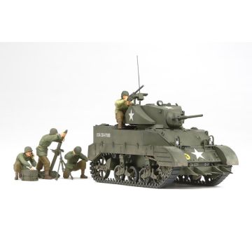 1/35 Tamiya M5A1 with 4 Figures (THC35313)