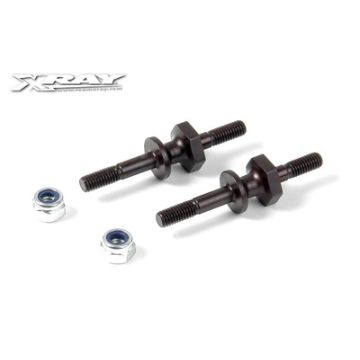 Xray Steel Screw Shock Pivot Ball With Hex (2) (XR358047)