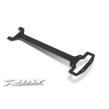 Xray Graphite Front Upper Deck 2.0mm - V2 (XR361160)