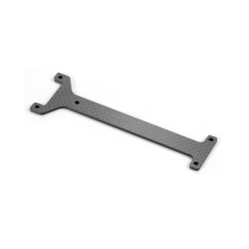 Xray Graphite Front Upper Deck 2.0mm - Short (XR361166)