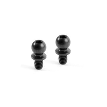 Xray Ball End 4.9mm With Thread 4mm (2) - (Replacement For #302652) (XR362648)