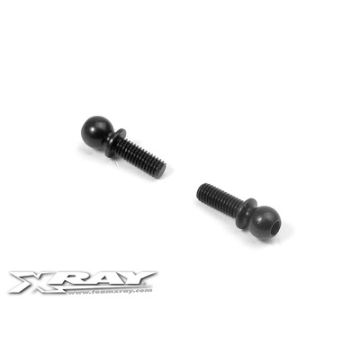 Xray Ball End 4.9mm With Thread 8mm (2) (XR362651)