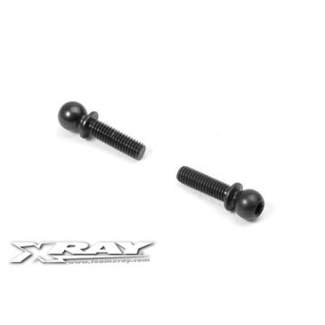 Xray Ball End 4.9mm With Thread 10mm (2) (XR362652)