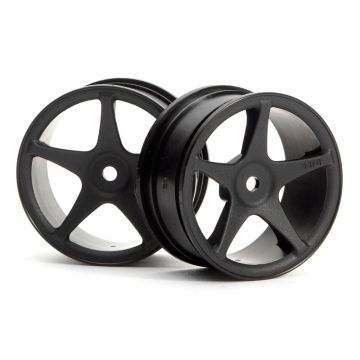 HPI Racing Super Star Wheels 26mm Black 1mm Offset (HP3696)