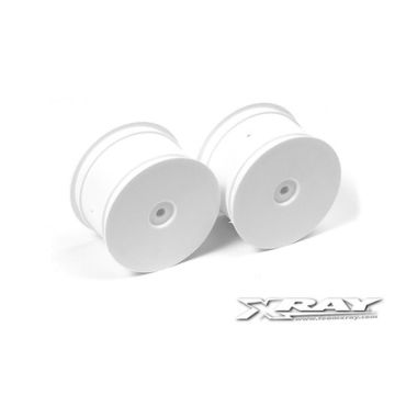 Xray 4wd Rear Wheel Aerodisk With 14mm Hex - White (2) (XR369911)