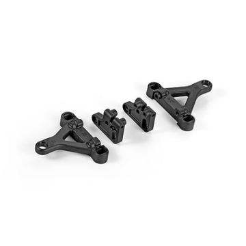 Xray Composite Front Upper Arm Mount - Left - Hard (XR372021)