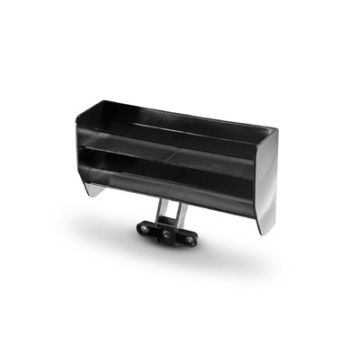 Xray X1 Composite Rear Wing - Lightweight & Wide - Black (XR373514-K)