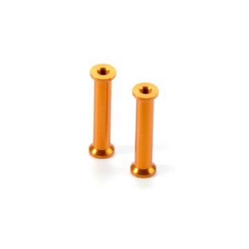 Xray Alu Mount 26.5mm - Orange (2) (XR376361-O)