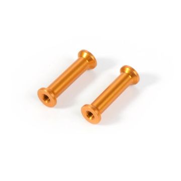 Xray Alu Mount 21.0mm - Orange (2) (XR376362-O)