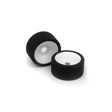 Xray Rear Foam Tire Mounted With Hex Hub (40Deg) - Medium (XR389543)