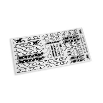 Xray Xray X12 Sticker For Body - White - V2 (XR397370)