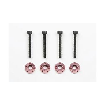 Tamiya GB-01 Wheel Bolt And Collar Pink (THC40507)