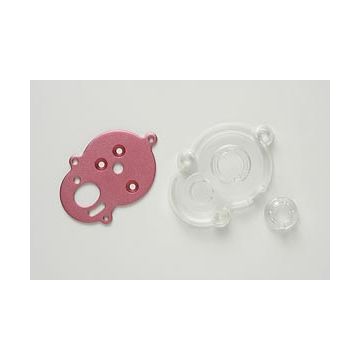 Tamiya GB-01 Alu Motor Plate Pink (THC40510)