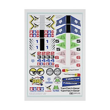 Tamiya Flag Sticker Set (THC40521)