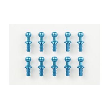 Tamiya 4mm Alu Ball Connector Blue X 10 (THC40525)
