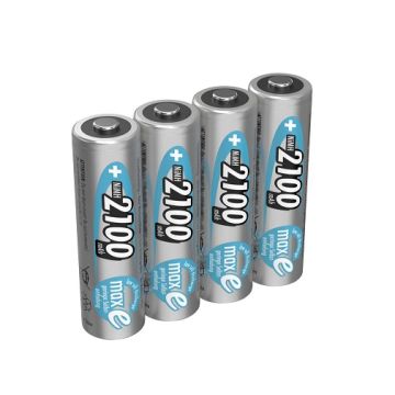 Ansmann NiMH AA Rechargeable Battery 1.2V 2100mAh MaxE 4 Batteries (5035052)