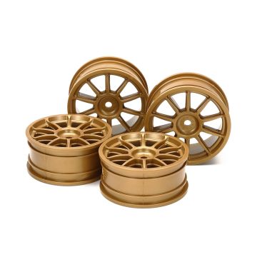 Tamiya M-Narrow 10-Spoke Wheels (THC51022)