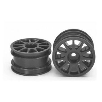Tamiya M-Chassis 11 Spoke Wheels Black 4pcs (THC51665)