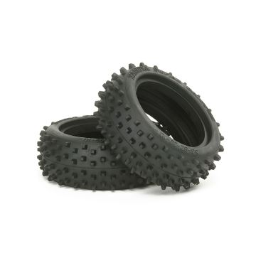 Tamiya 6024 4wd Square Spike Tyre 2Pcs (THC53088)