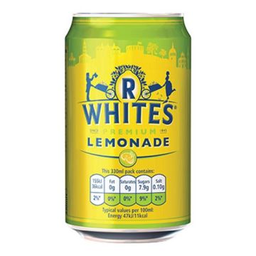 R.White's Lemonade 330ml6