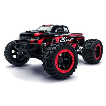 BlackZon Slyder MT Turbo 4wd Monster Truck RTR Brushless - Red (540211)