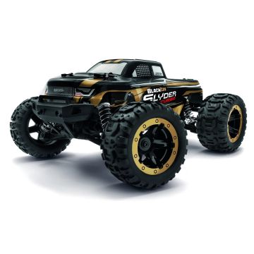 BlackZon Slyder MT Turbo 4wd Monster Truck RTR Brushless - Gold (540212)