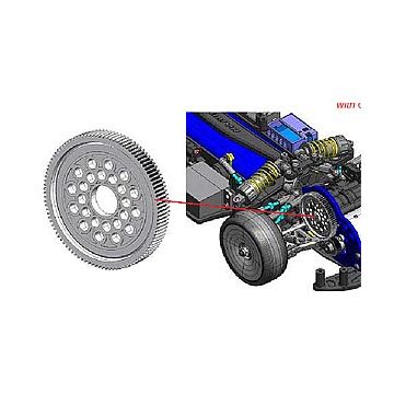 Tamiya Ff-03 04 Module Spur Gear 102T (THC54227)