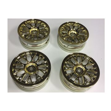 Tamiya Gold Plated Mesh Whl =2 X 4 (THC54736)