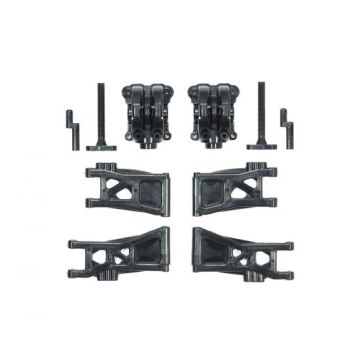 Tamiya TT-02B Reinforced Gear Covers & Lower Suspension Arms (THC54815)