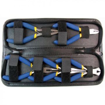 Modelcraft 5pc Mini Plier Set & Case (Ppl6000) (5533256)