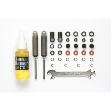 Tamiya Tractor Truck Aluminum Oil Damper (2pcs)