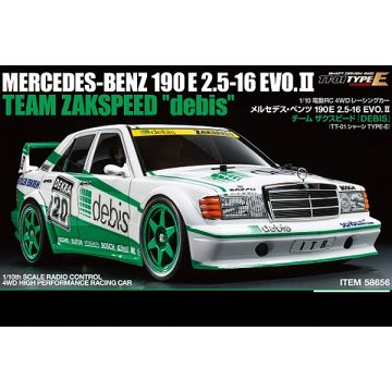 Tamiya Mercedes 190 E E2 ZAKSPEED DEBIS TT-01E (THC58656)