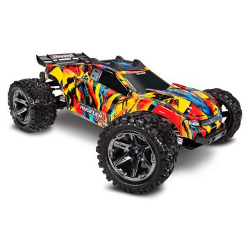 Traxxas Rustler 4X4 VXL - Solar Flare (RX67076-4-SLRF)