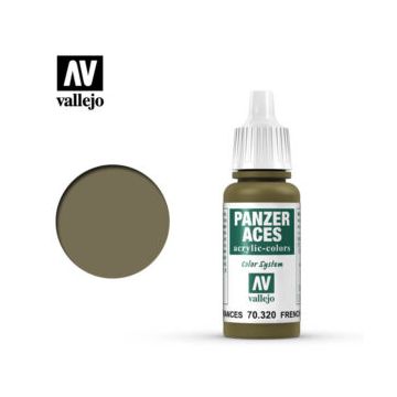AV Vallejo Panzer Aces 17ml - French Tank Crew (VAL320)