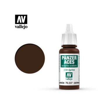 AV Vallejo Panzer Aces 17ml - Highlight German (Black) (VAL337)