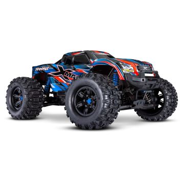 Traxxas X-Maxx Belted 4wd Brushless Monster Truck 8S RTR - Blue (TRX77096-4-BLUE)