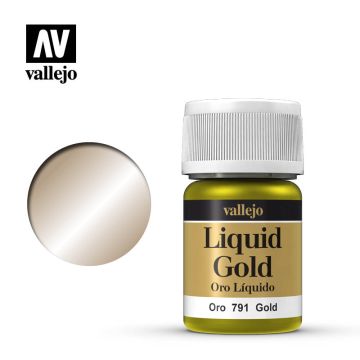 AV Vallejo Model Color 35ml - Gold (Alcohol Based) (VAL791)