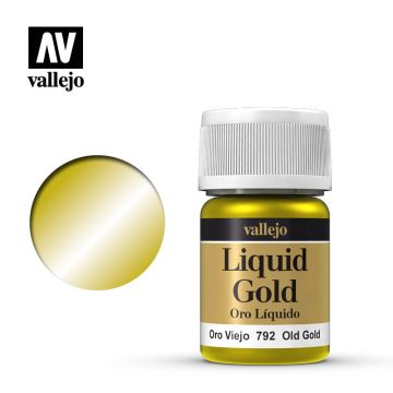 AV Vallejo Model Color 35ml - Old Gold (Alcohol Based) (VAL792)