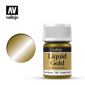 AV Vallejo Model Color 35ml - Green Gold (Alcohol Based) (VAL795)