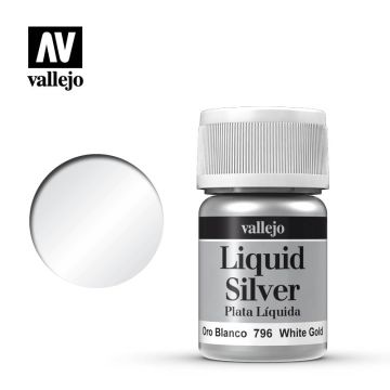 AV Vallejo Model Color 35ml - White Gold (Alcohol Based) (VAL796)