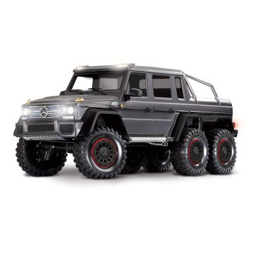 Traxxas TRX-6 Mercedes-Benz G 63 AMG 6x6 1:10 Silver - Clipless Body - (TRX88296-4-SLVR)