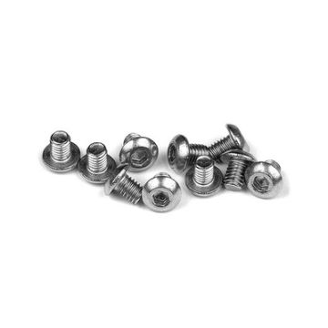 Xray Hex Screw Sh M3X4 - Stainless  (10) (XR902304)