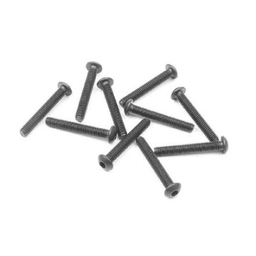 Xray Hex Screw Sh M3X20  (10) (XR902320)