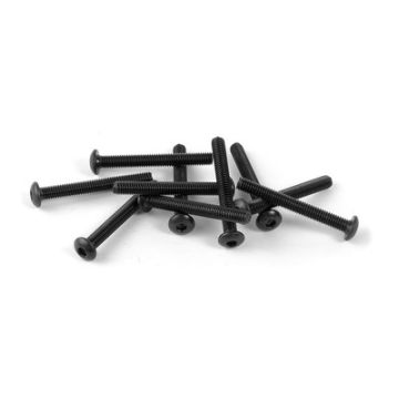 Xray Hex Screw Sh M3X25  (10) (XR902325)