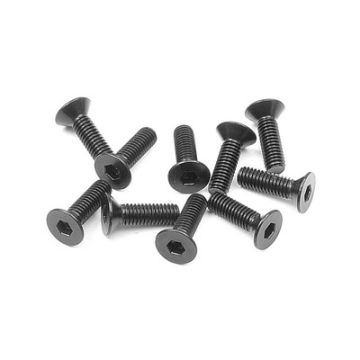 Xray Hex Screw Sfh M3X10  (10) (XR903310)