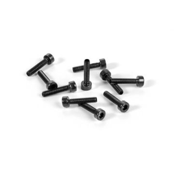 Xray Hex Screw Socket Head Cap M3X14  (10) (XR908314)