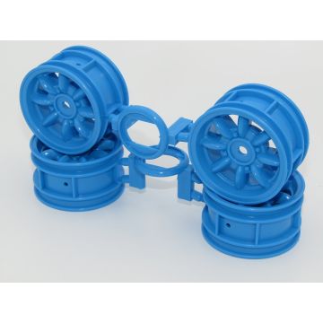 Tamiya Escort MKII Wheels Blue x4 (THC9335844)
