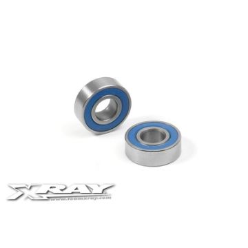 Xray Ball-Bearing 5X12X4 Rubber Sealed - Oil (2) (XR940512)