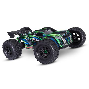 Traxxas Sledge Belted 1:8 4WD VXL-6S Brushless Monster Truck - Green (TRX95096-4-GRN)
