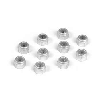 Xray Alu Nut M3  (10) (XR960031)